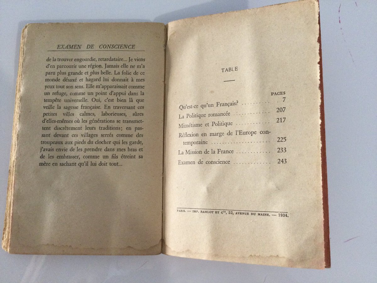 claireparisjazz's tweet image. 📣📚📣
@VendrediLecture #VendrediLecture 
Trouvé dans un grenier familial … passionnant 
Wladimir d’Ormesson aux éditions #Spes 1934 #Français