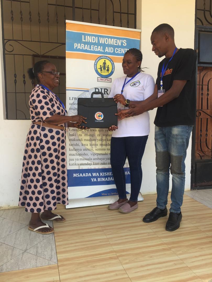 We are excited to share a brief hand over ceremony
for voter’s education and registration observer’s equipment to our staff. The event took place today at LIWOPAC office located in Mitwero Lindi Municipal. #tupotayari <a href="/TumeYaUchaguzi/">Tume Ya Uchaguzi</a> <a href="/ABAesq/">American Bar Association</a> <a href="/LSFTanzania/">LSF</a> <a href="/tanlaptz/">TANLAP</a> <a href="/FCSTZ/">Foundation for Civil Society</a>