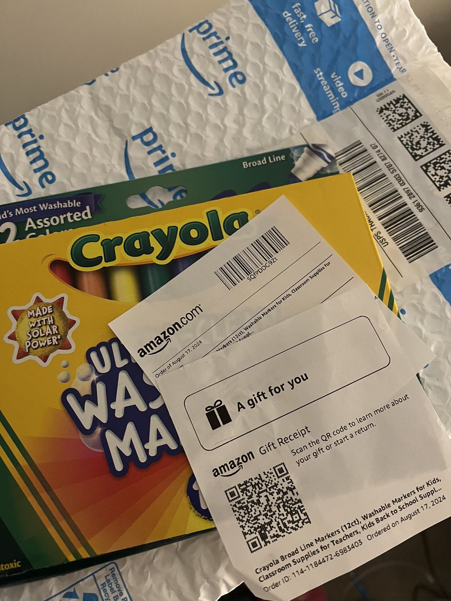 CarverTia44's tweet photo. Came home to a surprise from an anonymous donor. Thank you doesn’t seem like enough for your kindness. So thankful #ClearTheLists2024 https://t.co/8mfj59fPlc