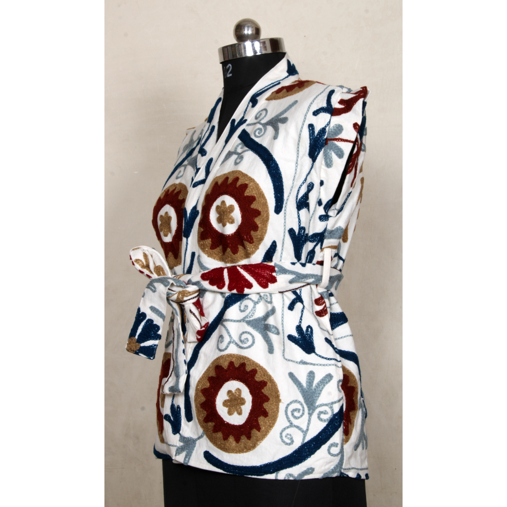 #SuzaniJacket
#BohoChic
#EthnicFashion
#HandcraftedStyle
#BohemianJacket
#CulturalFashion
#SuzaniEmbroidery
#ArtisanMade