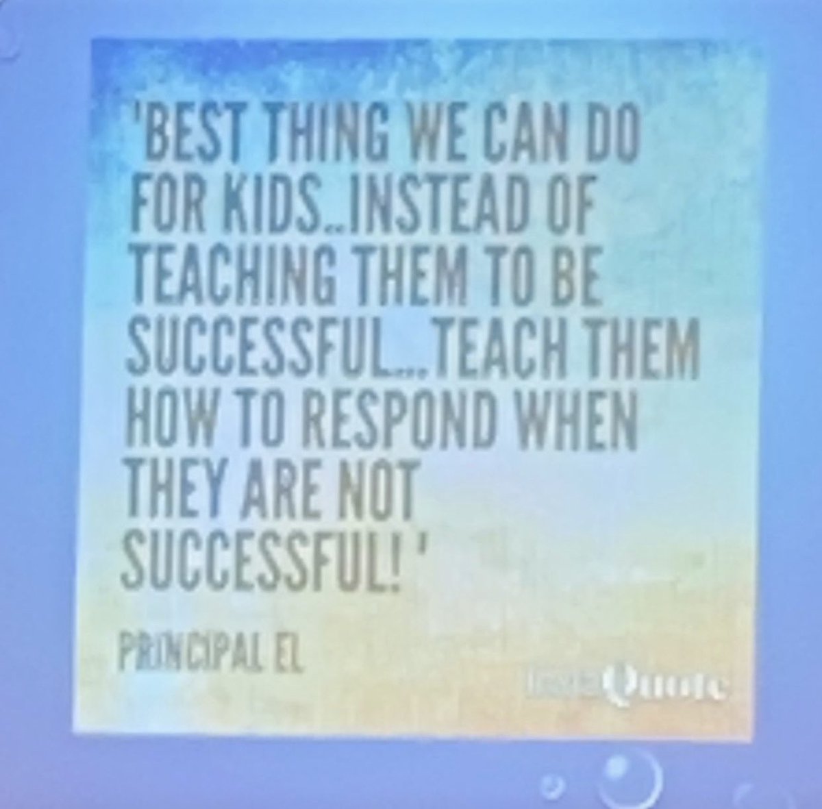 MsJennToledo's tweet image. Thank you @Principal_EL 👏🏽🙏🏽 for your inspiring presentation and signed book!
#IchoosetoStay #Curiousity #PassionateLeadership #Safe #Culture #EmbracetheStruggle #StayHumble #iTeach #MsToledo #ConditionsForSuccess #PositiveMindset #Innovation #Grateful #LifeLongLearner #RSDProud