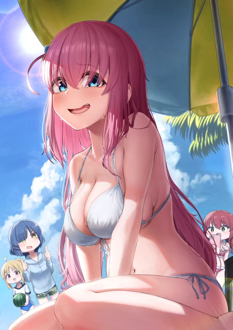 夏だ!ぼっちだ!水着ぼっちだ!#ぼっち・ざ・ろっく  #後藤ひとり 