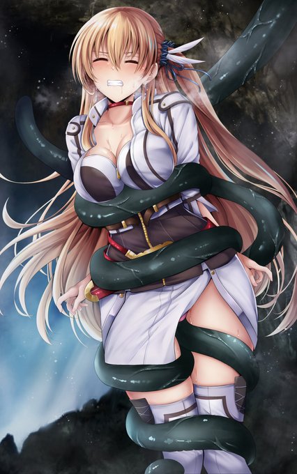 (Skeb)本日の触手君のターゲットはアリサちゃんでございます(=゜ω゜)← 