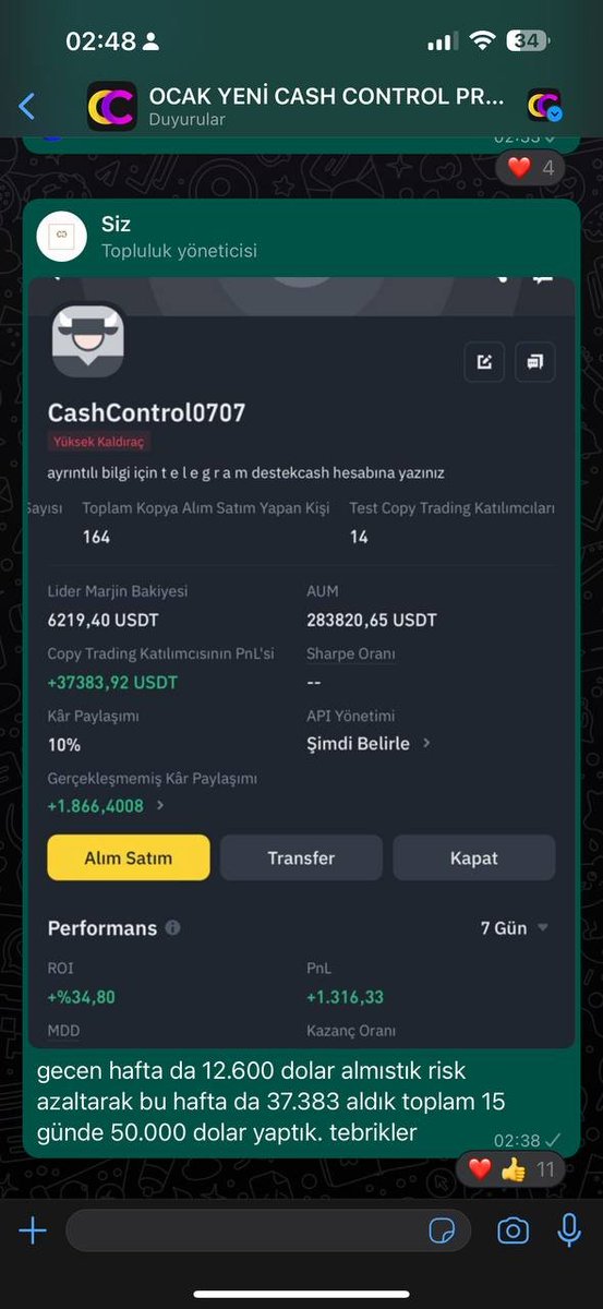 #CashControl Ocak Ayı #CopyTrade 
İlk Copy Trade Hesabımız 

Bilgi için <a href="/_SakinOlBuse_/">Buse</a> tak*p et

Powell Batı Nil Virüsü #borsa Kamuda Masuaku uğur toptaş Dolar 34 Bakmadan Manchester City Sisi Young Boys İsviçre #bist100 #dolar Kamala Harris 3308 Yasası Değişsin iOS 18
