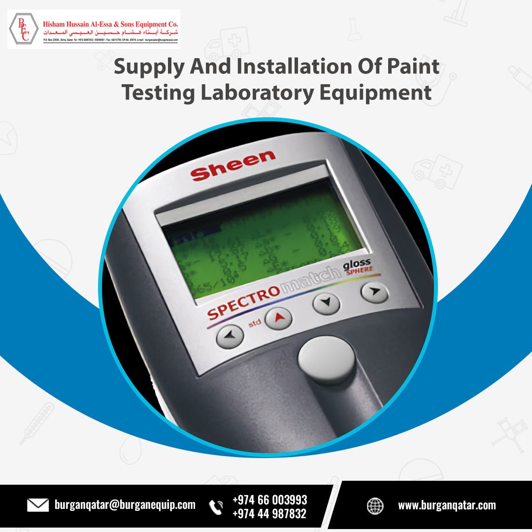 BurganQatar's tweet image. Burgan Qatar provides specialized supply and installation services for paint testing laboratory equipment. Our advanced solutions are designed to ensure precise testing and quality control
+974 66003993, +974 44987832
burganqatar.com
#BurganQatar #PaintTesting #Laboratory