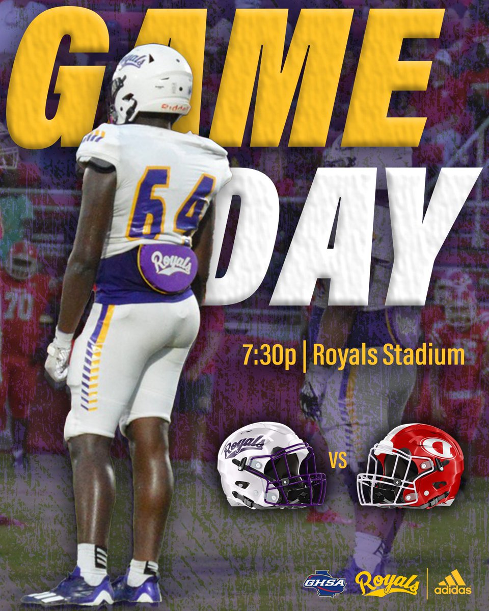 CoachManning_54's tweet photo. It’s that time again. It’s GAMEDAY in the Kingdom!! Come out and support in the border war tonight! Keep the guys prayed up today! #SetTheTemp 🟣🟡👑 https://t.co/9jyjTH7btm