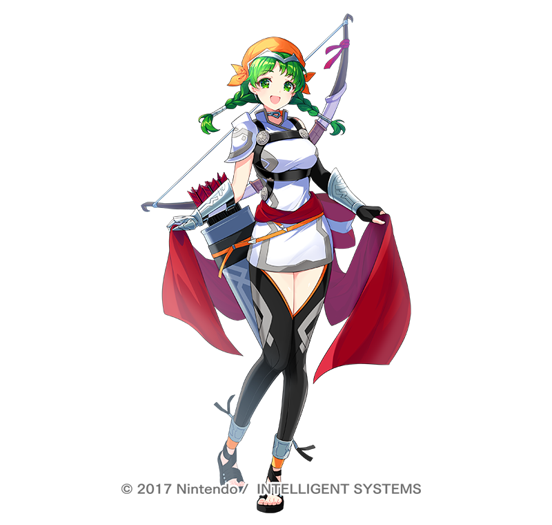 「【お知らせ】『 ファイアーエムブレム ヒーローズ 』にて、神装英雄【つつましき野」|ぷきゅのすけ/絵師100人展参加いたします！のイラスト