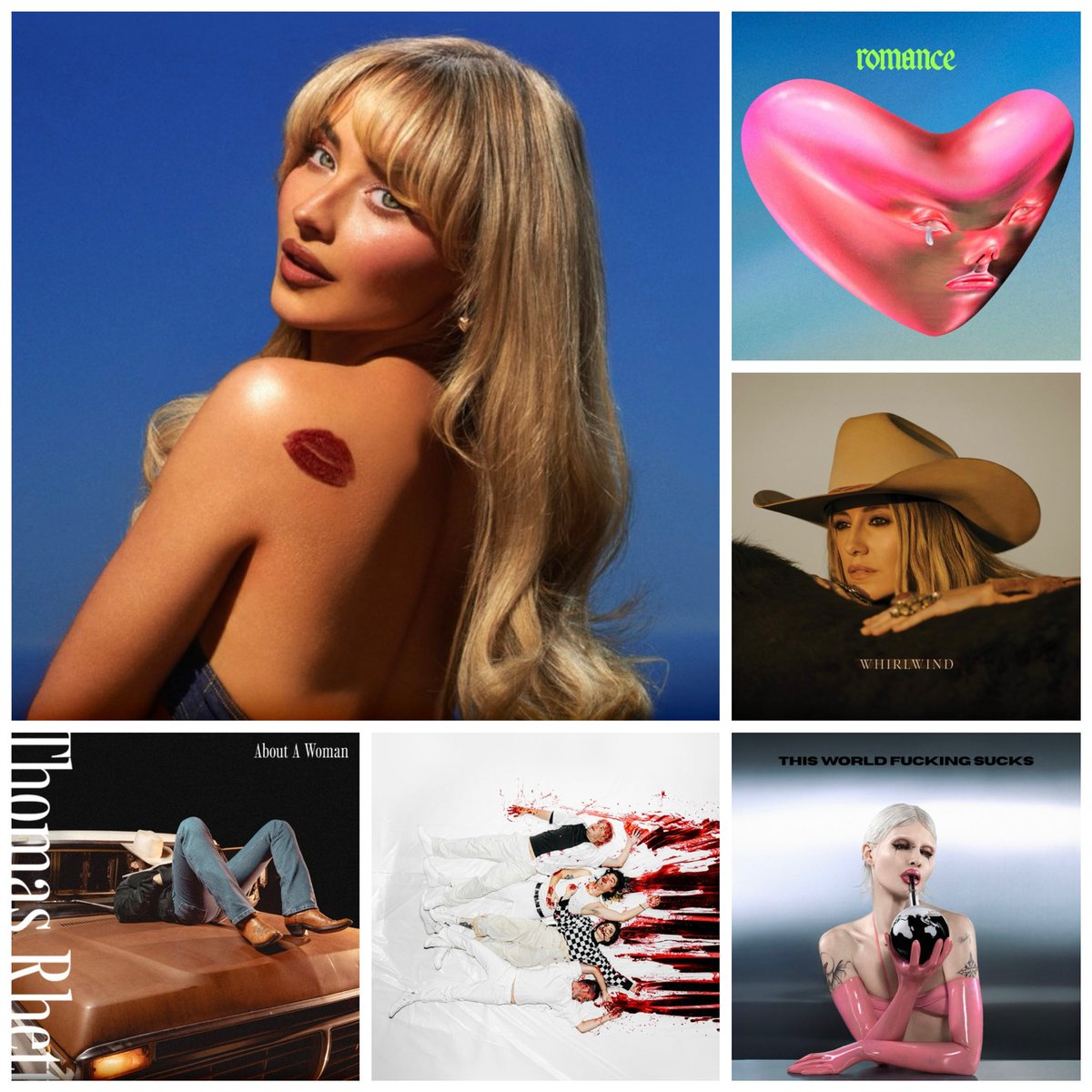 New releases this week from:

<a href="/SabrinaAnnLynn/">Sabrina Carpenter</a> <a href="/fontainesdublin/">Fontaines D.C.</a> <a href="/laineywilson/">Lainey Wilson</a> <a href="/ThomasRhett/">Thomas Rhett</a> <a href="/standatlantic/">stand atlantic</a> <a href="/Cassyette/">𝕮𝖆𝖘𝖘𝖞𝖊𝖙𝖙𝖊</a> &amp; more!

#NewMusicFriday #playlist #NMF