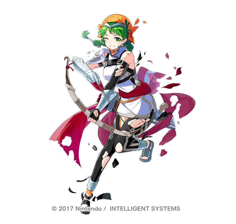 「【お知らせ】『 ファイアーエムブレム ヒーローズ 』にて、神装英雄【つつましき野」|ぷきゅのすけ/絵師100人展参加いたします！のイラスト