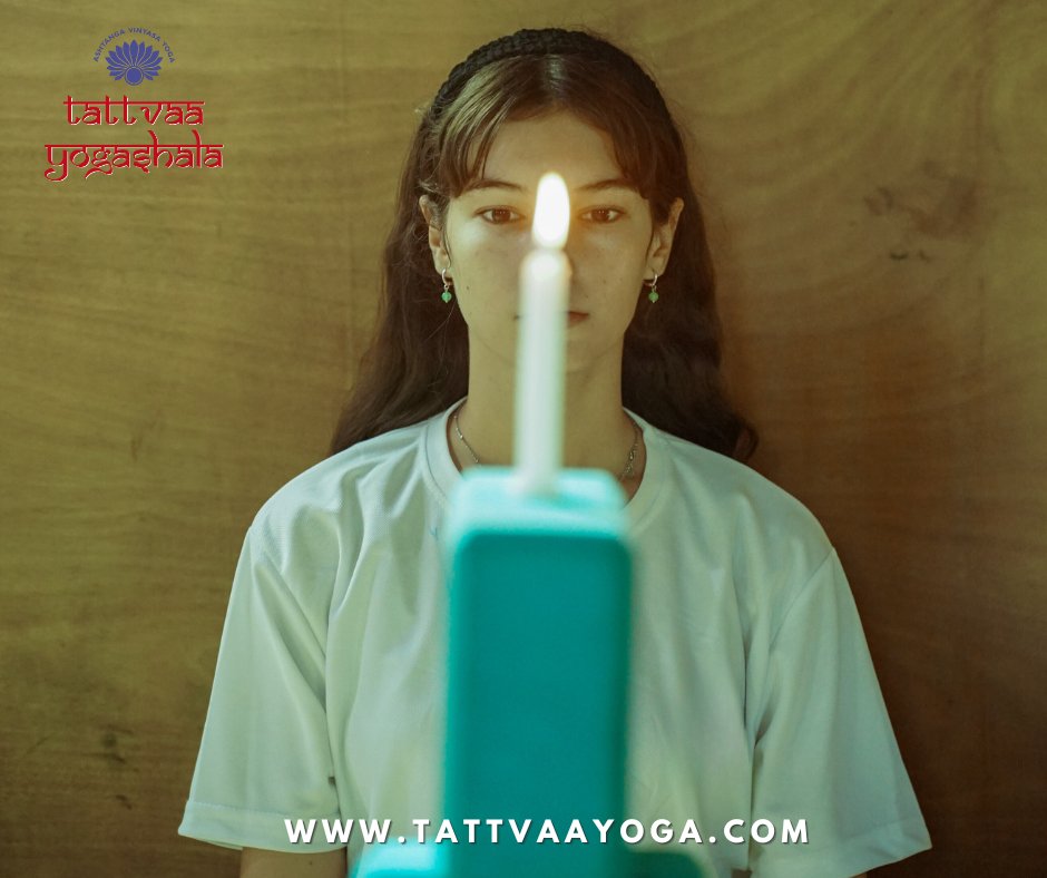 tattvaayoga's tweet photo. Focus Your Mind with Trataka Meditation at Tattvaa Yogashala!

Tattvaa Yogashala offers the powerful practice of Trataka Meditation. This ancient yogic technique involves gazing steadily at a single point, such as a candle flame, to enhance concentration and calm the mind. https://t.co/C73u6puKXE
