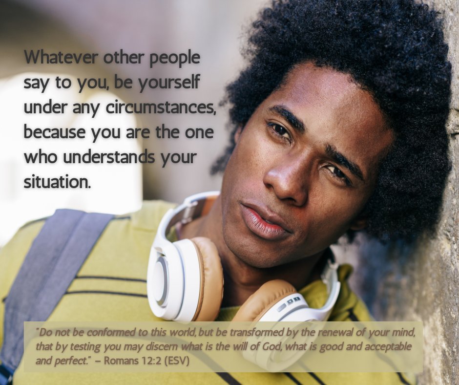 peacefulsteph's tweet image. We are encouraged not to be shaped by our external circumstances, but rather to make choices that align with God&apos;s will and lead to transformation. Let our decisions be guided by a renewed mind and faith that truly define who we are.
#DocSteph