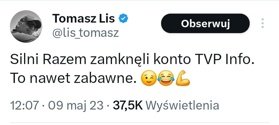 Krzysztof Stanowski tweet media
