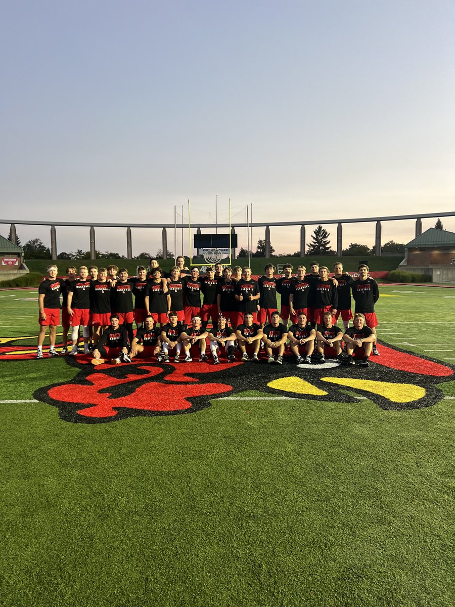 Our boys after their two days of boot camp.  Great team and individual effort!  Go Cardinals!