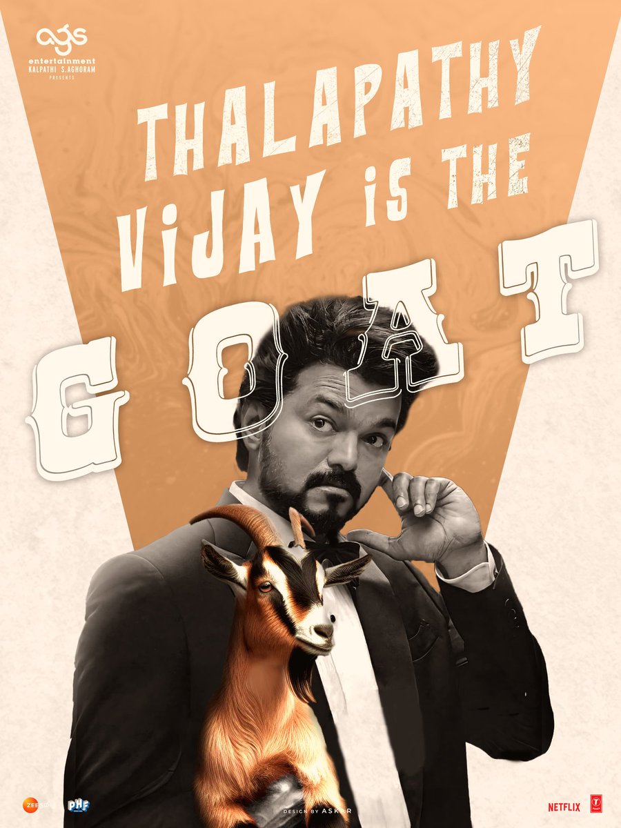 Magical_Frames1's tweet photo. #GOAT poster design by @thangamOG2 ❤️

GOAT Fanmade Poster contest by #MagicalFrames ! Share your designs to +94 75 990 5523 ❗ https://t.co/PSRvW3yTYY