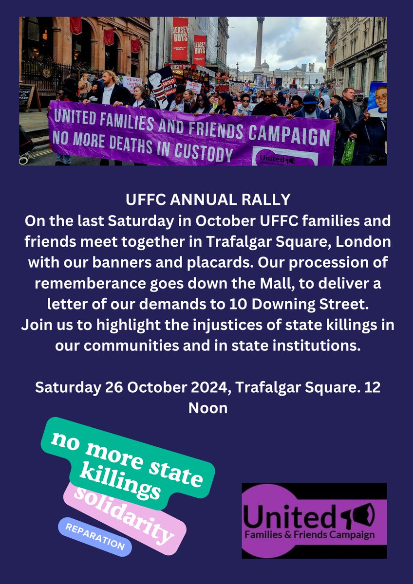 United Families & Friends Campaign (UFFC) (@uffcampaign) on Twitter photo 