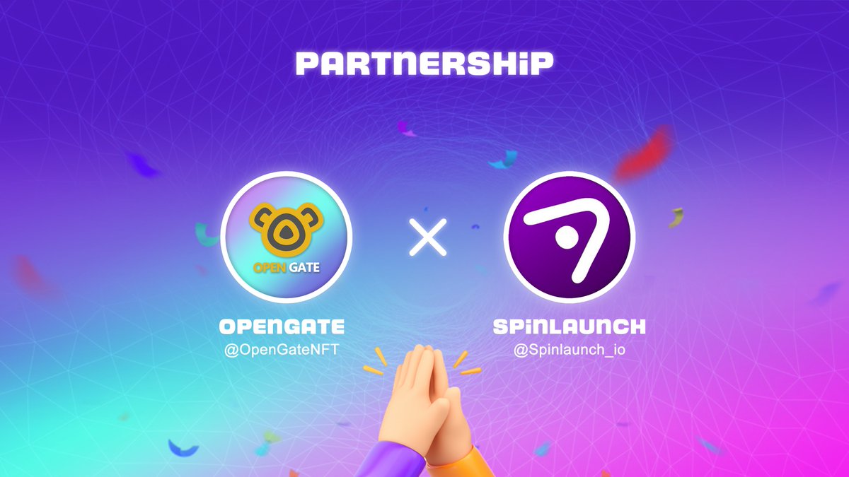 OpenGateLab's tweet image. 🎉Thrilled to make NEW partnership with  @Spinlaunch_io 

🚀#Spinlaunch: Your One-Stop Solution for Token and Staking Utilities.
Why Choose Spinlaunch?
- Instant Tokens: No coding needed.
- Powerful Tools: Enhance your project easily.

😘Stay tuned for more good news!