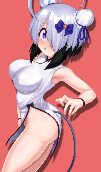 チーパオが流行との事で
以前描いたチーパオなグレイちゃん 