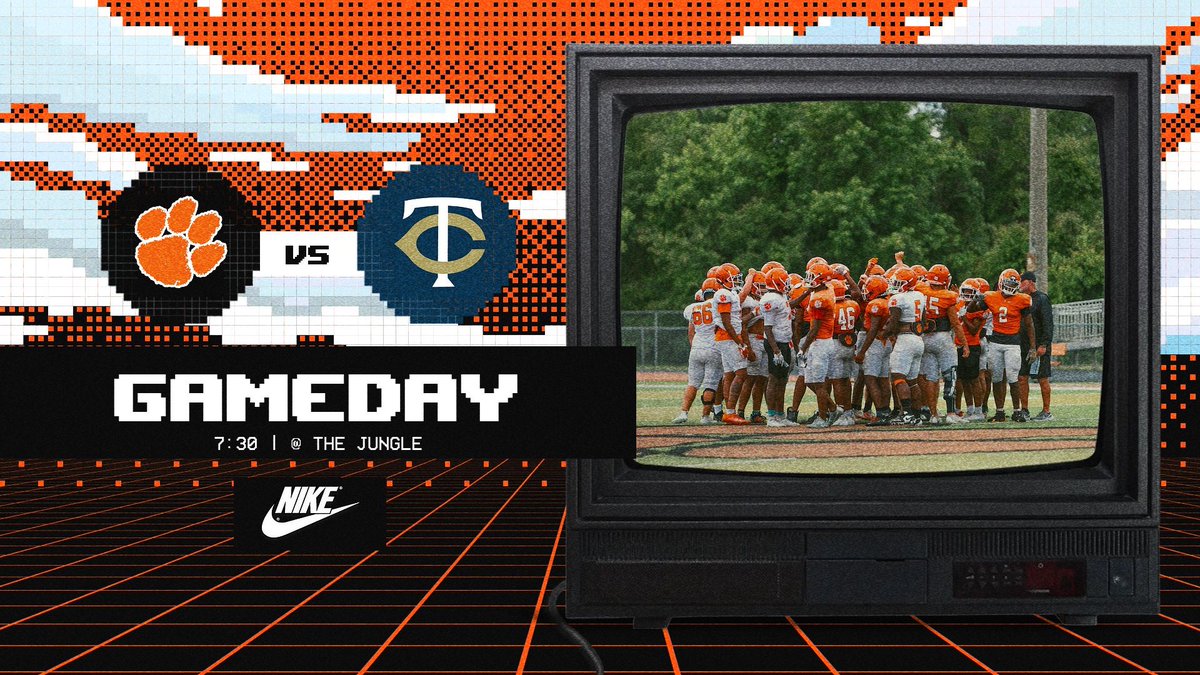 Metter Tiger Football (@metterfootball) on Twitter photo ITS GAMEDAY ‼️
🆚- <a href="/TattnallCo_FB/">Tattnall County Football</a>
⏰- 7:30pm Kickoff
📍- THE JUNGLE
🟠⚫️🐅
TEMPO / COMPETE / FINISH
#gotigers // #chasingGREATNESS ITS GAMEDAY ‼️
🆚- <a href="/TattnallCo_FB/">Tattnall County Football</a>
⏰- 7:30pm Kickoff
📍- THE JUNGLE
🟠⚫️🐅
TEMPO / COMPETE / FINISH
#gotigers // #chasingGREATNESS