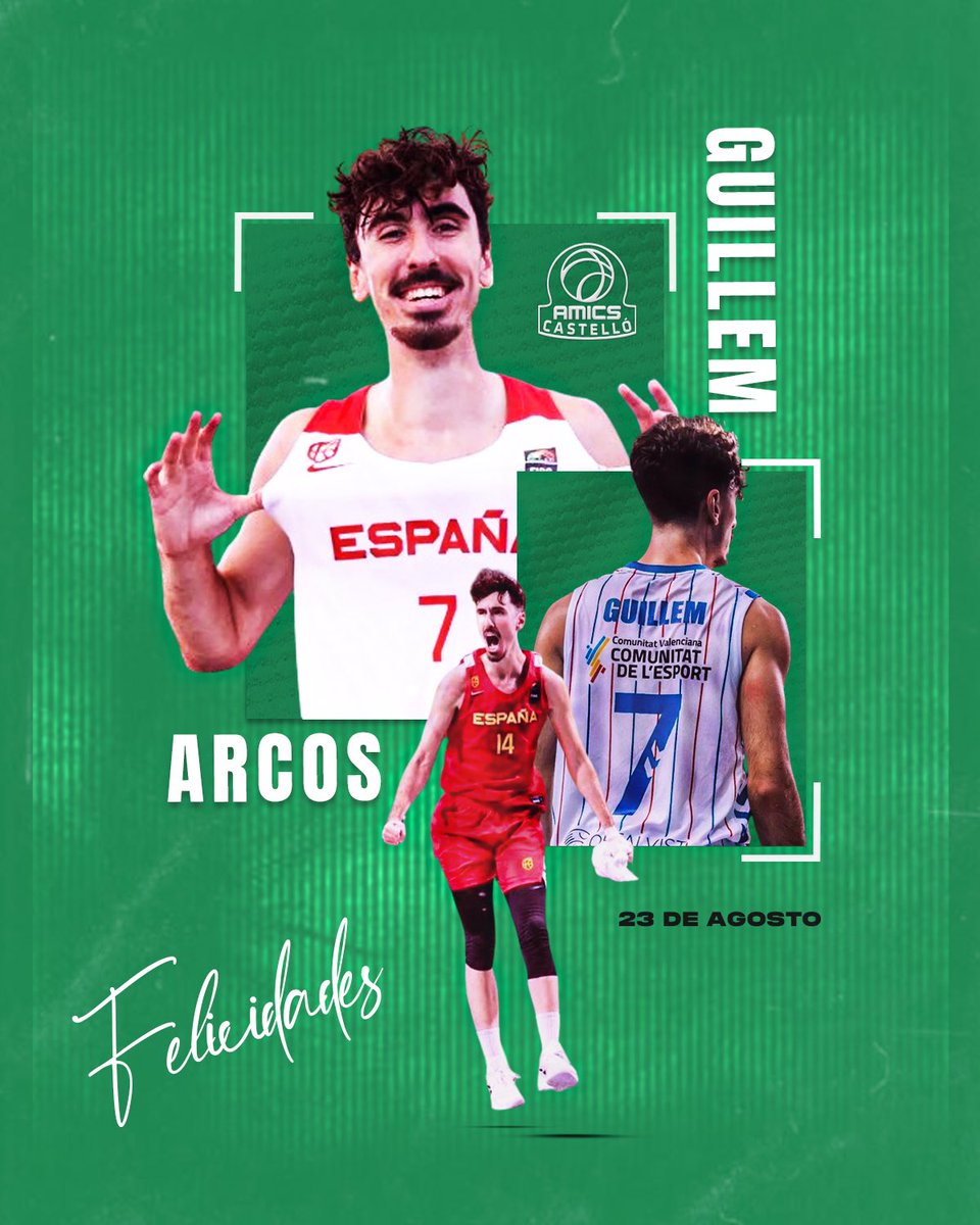 amics_castello's tweet photo. ๐ Hoy toca felicitar a Guillem Arcos por su cumpleaรฑos ๐
ยกMuchas felicidades, Guillem, que pases un gran dรญa! ๐ฅณ๐
#FemAmics https://t.co/Ub9rvMxwdD