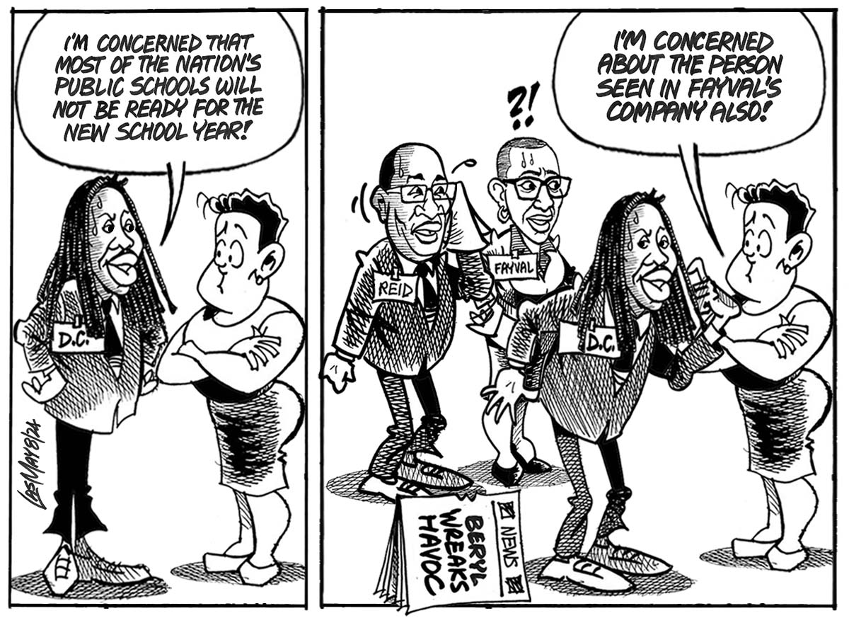JamaicaGleaner's tweet image. Today's #LasMay editorial cartoon. See more cartoons: jamaica-gleaner.com/cartoon