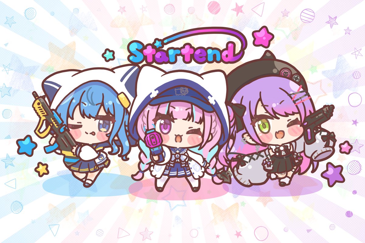 終わらないStartend🌟
#ほしまちぎゃらりー #あくあーと #TOWART #Startend