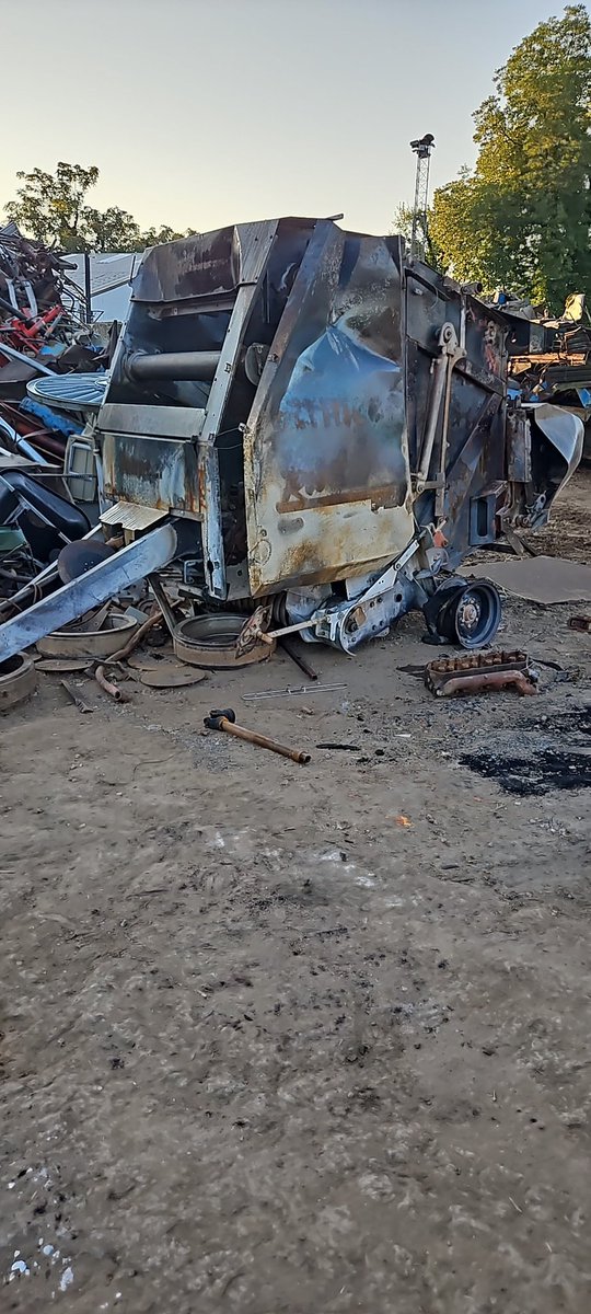 Fire and farm equipment are never good news.