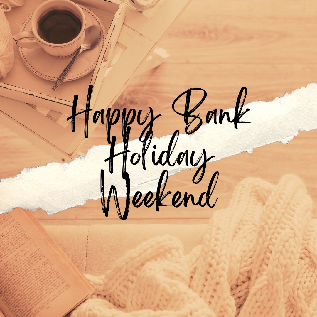 Have a FANTASTIC Bank Holiday Weekend Everyone!

#BankHolidayWeekend #Weekend #FF #FridayFollow #FridayFeeling