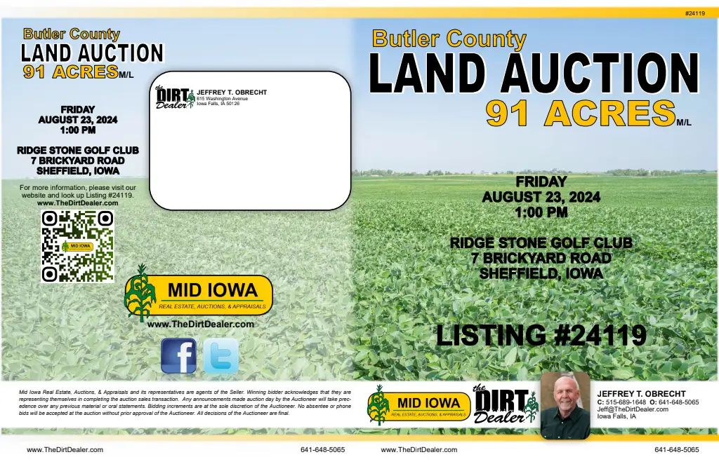 LandHeroHQ's tweet photo. 91 acres selling today in Butler County by Mid Iowa Real Estate!
@theLandTalker https://t.co/bRD4nXhMz7