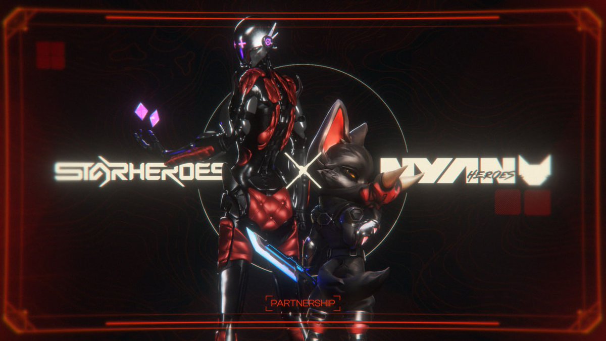 StarHeroes (@starheroes_game) on Twitter photo Heroes of the Galaxy, Brace Yourselves!
StarHeroes is joining forces with <a href="/nyanheroes/">Nyan Heroes</a> for a purrfectly epic crossover 🚀😼
When cute Kitties in giant mechs meet stellar Pilots, you know it’s gonna be clawsome 🐾
Stay tuned for what we’re cooking! Heroes of the Galaxy, Brace Yourselves!
StarHeroes is joining forces with <a href="/nyanheroes/">Nyan Heroes</a> for a purrfectly epic crossover 🚀😼
When cute Kitties in giant mechs meet stellar Pilots, you know it’s gonna be clawsome 🐾
Stay tuned for what we’re cooking!