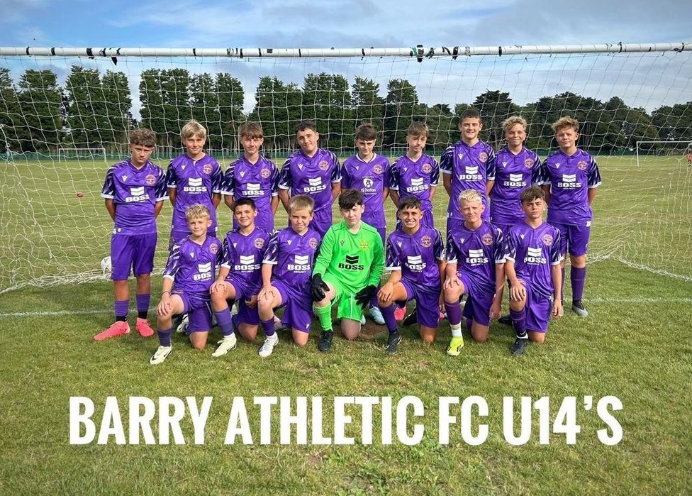 Exciting news! We're proud to announce that BOSS Security is now the official front-of-shirt sponsor for Barry Athletic FC Under 14’s ⚽️⚽️⚽️

#football #sponsor #sponsorship #grassrootsfootball