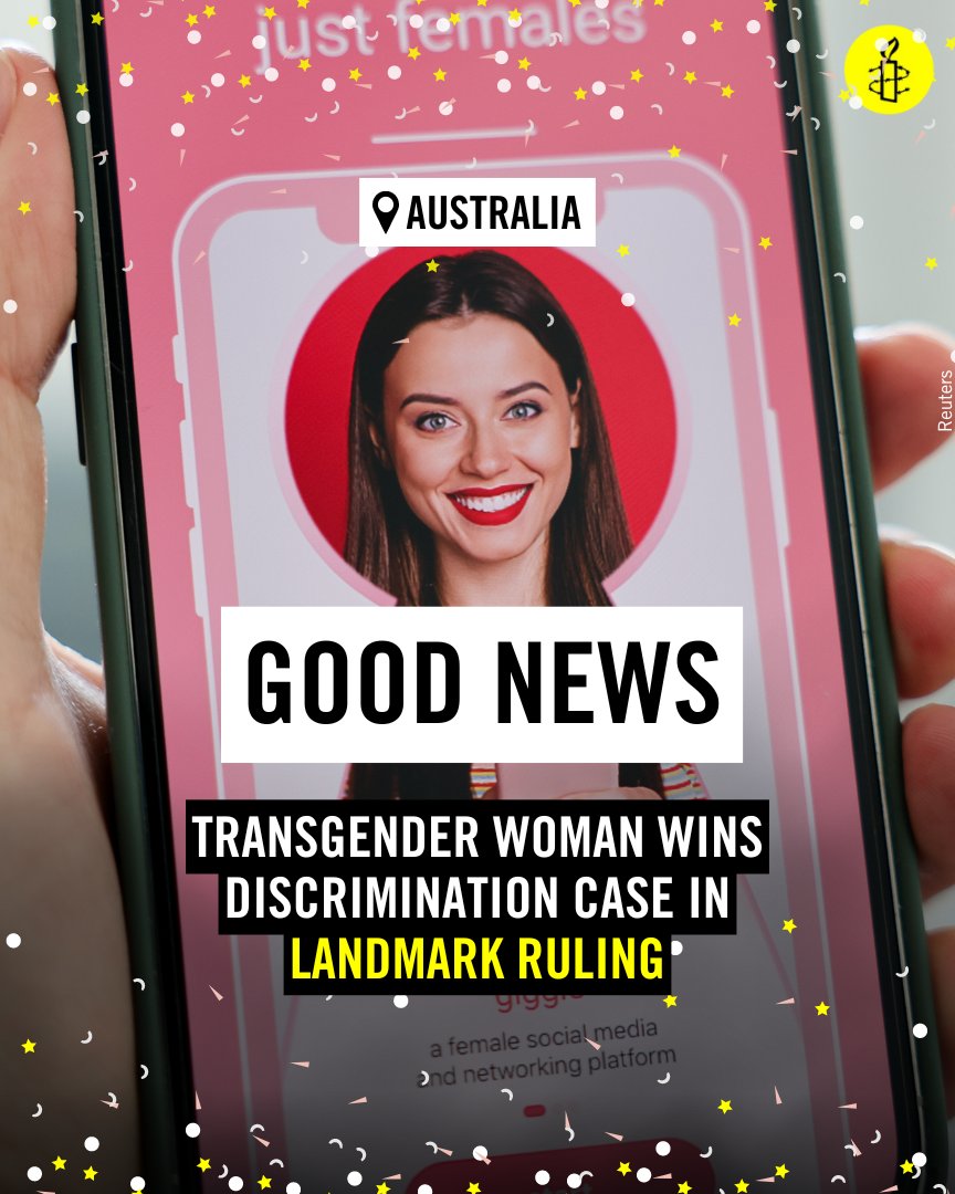 Amnesty International tweet media