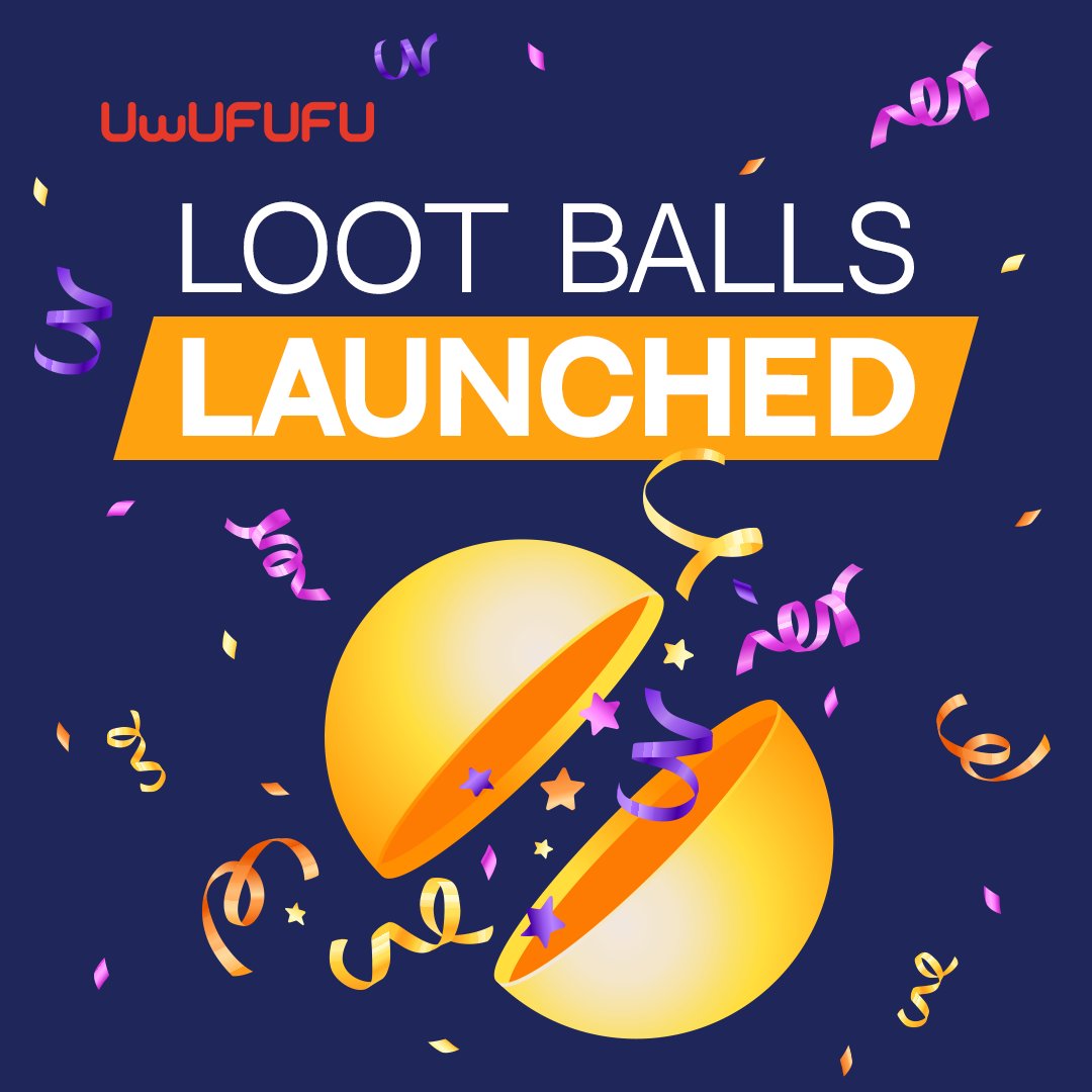 #UwUFUFU #Lootballs Launched!🚀

Lootballs is out of #beta and officially here🎉
Packed with amazing prizes, there are tonnes of balls to choose from. #Nike goods 👟, #luxury items 👜, #LOL and #fortnite goods, #GPUs, #toys 🧸, you name it we got it

Tonite is your lucky night!😜