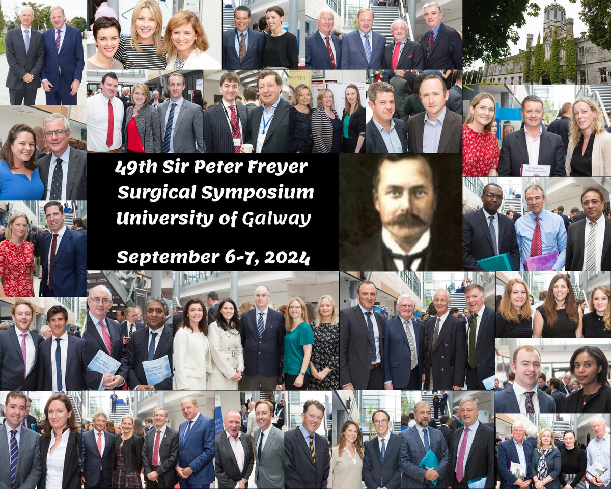 University of Galway Surgery 🔬🧬 (@galwaysurgery) on Twitter photo 🤩#Freyer2024 is just two weeks away!
🎟️For programme and registration information, please visit our website at freyer.ie
🌟Join us <a href="/uniofgalway/">Ollscoil na Gaillimhe | University of Galway</a> on 6-7 September!
<a href="/ISRCtweets/">Irish Surgical Research Collaborative</a> <a href="/Beaumont_Dublin/">Beaumont Hospital</a> #surgery #clinicalresearch #scientificresearch #surgicaltraining 🤩#Freyer2024 is just two weeks away!
🎟️For programme and registration information, please visit our website at freyer.ie
🌟Join us <a href="/uniofgalway/">Ollscoil na Gaillimhe | University of Galway</a> on 6-7 September!
<a href="/ISRCtweets/">Irish Surgical Research Collaborative</a> <a href="/Beaumont_Dublin/">Beaumont Hospital</a> #surgery #clinicalresearch #scientificresearch #surgicaltraining