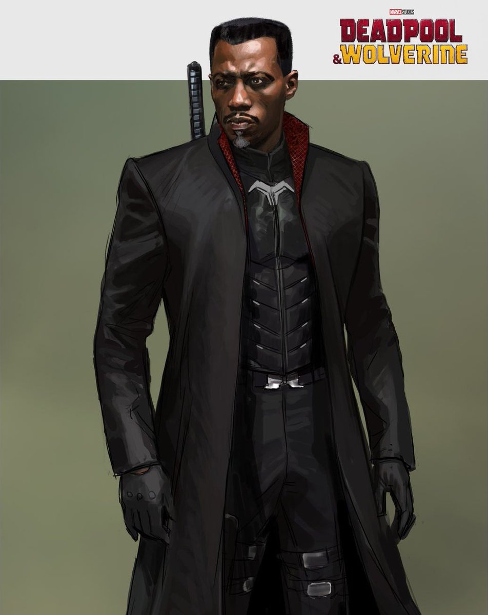 MCU_Direct's tweet image. Official concept art of alternate designs for Wesley Snipes' Blade in #DeadpoolAndWolverine!

(via wesburt)