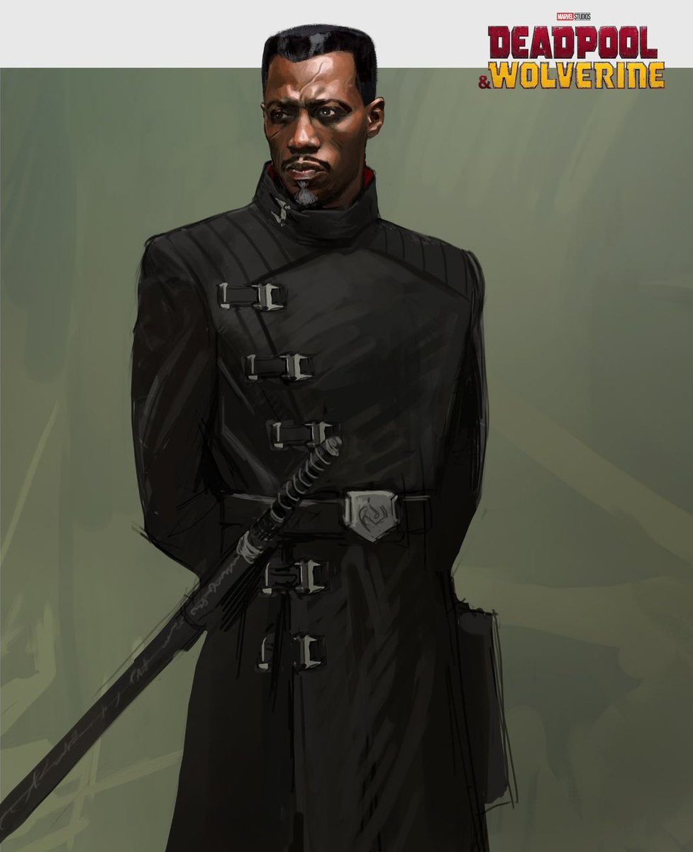 MCU_Direct's tweet image. Official concept art of alternate designs for Wesley Snipes' Blade in #DeadpoolAndWolverine!

(via wesburt)