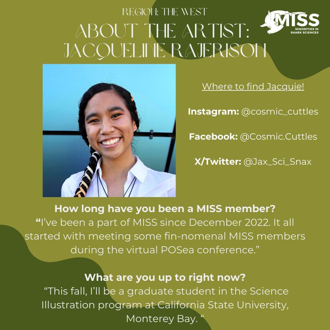 Meet Jacquie, the artist behind our West Coast kelp forest ecosystem! 🌊 Jacquie has been a MISS member since December 2022 when she participated in our first PoSea Conference!