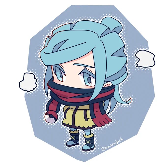 グルーシャ #ポケモントレーナー版深夜の真剣お絵描き60分一本勝負