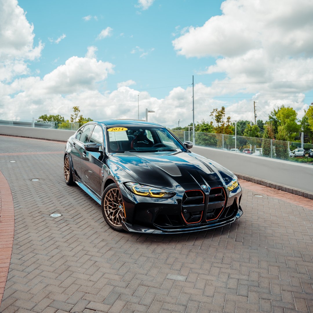 UnitedBMW_GA's tweet image. #FridayViews featuring the 2024 BMW M3 CS. #UnitedBMW #BMWM3CS