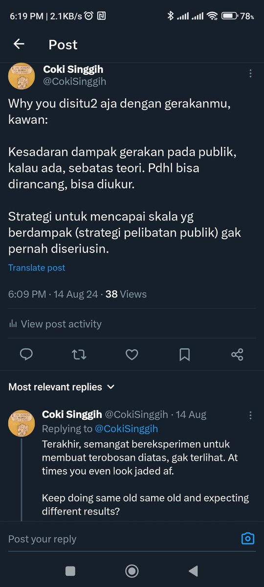 Coki Singgih tweet media