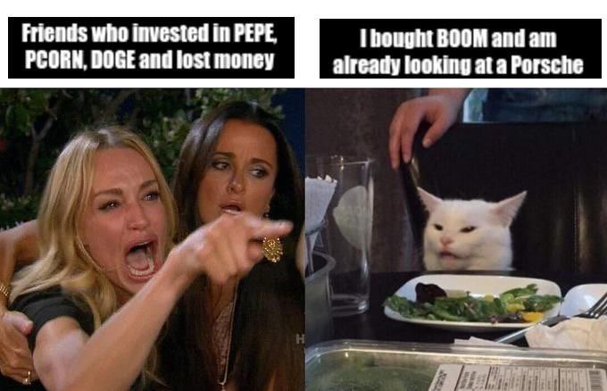 BoomCoinMeme's tweet photo. Investing in BOOM was the best decision. Now, I'm looking at a Porsche while others count their losses. 💥 
#BOOMproject #CryptoSuccess #BOOM #CryptoArmy #Presale #FinancialFreedom https://t.co/PFbCXjvMqh