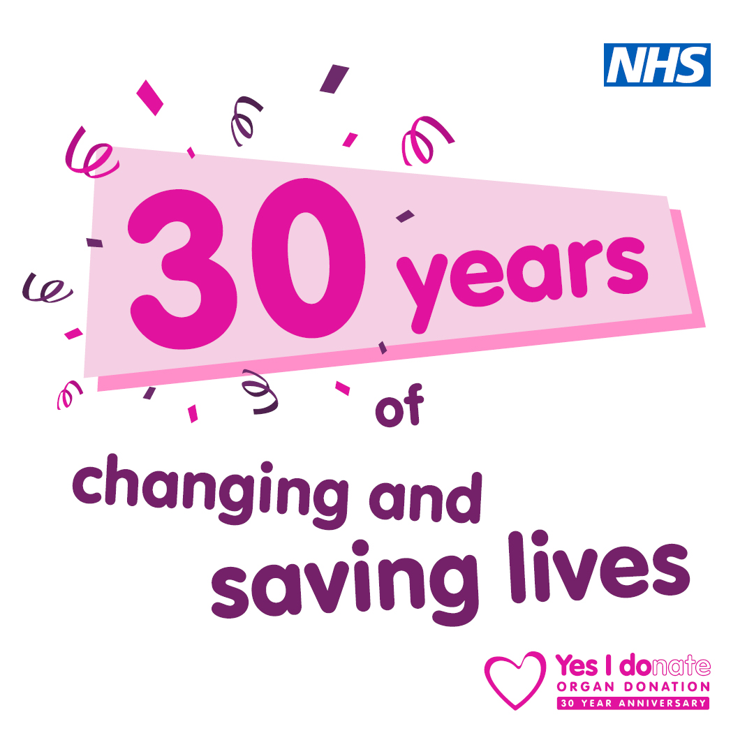 Join us to celebrate the life-saving impact of organ donation and remember the donors and their families who make it all possible.❤️
To confirm your decision on the NHS Organ Register. Your choice could one day save up to nine lives. 👉orlo.uk/pa3JC <a href="/NHSBT/">NHS Blood+Transplant</a> #MidYorksNHS