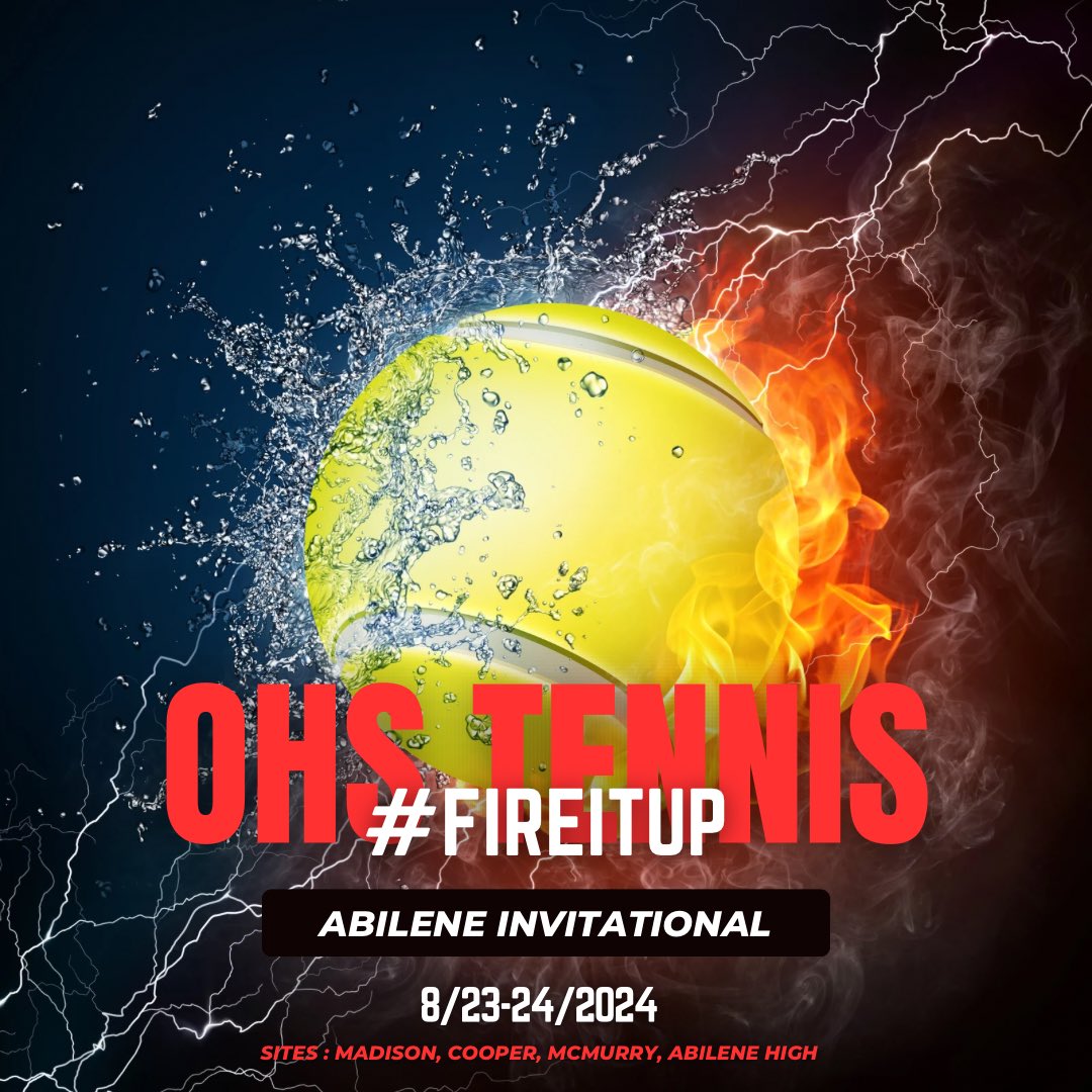 OHS Dual Sports (@ohsdualsports) on Twitter photo <a href="/odessahstennis/">Odessa High School Tennis</a> is Abilene Bound! 🎾Safe Travels! Good Luck! 🍀
LETS GO BRONCHOS! #FireItUp 🔥#LetsGoRed
<a href="/ECISDAthletics/">EctorCountyISDAthletics</a> <a href="/BigRedBronchos/">Odessa High School</a> <a href="/BronchoNews/">OHS Broncho News</a> <a href="/odessahstennis/">Odessa High School Tennis</a> is Abilene Bound! 🎾Safe Travels! Good Luck! 🍀
LETS GO BRONCHOS! #FireItUp 🔥#LetsGoRed
<a href="/ECISDAthletics/">EctorCountyISDAthletics</a> <a href="/BigRedBronchos/">Odessa High School</a> <a href="/BronchoNews/">OHS Broncho News</a>