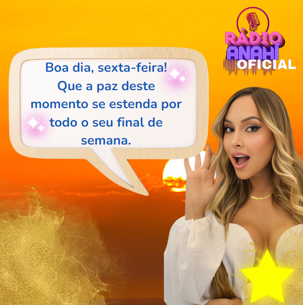 RadioAnahiOfc's tweet photo. Boa dia, sexta-feira! ⭐️
Que a paz deste momento se estenda por todo o seu final de semana. ✨ #TeamAny #Estrelas #Bomdia https://t.co/yeW8pcZxvA