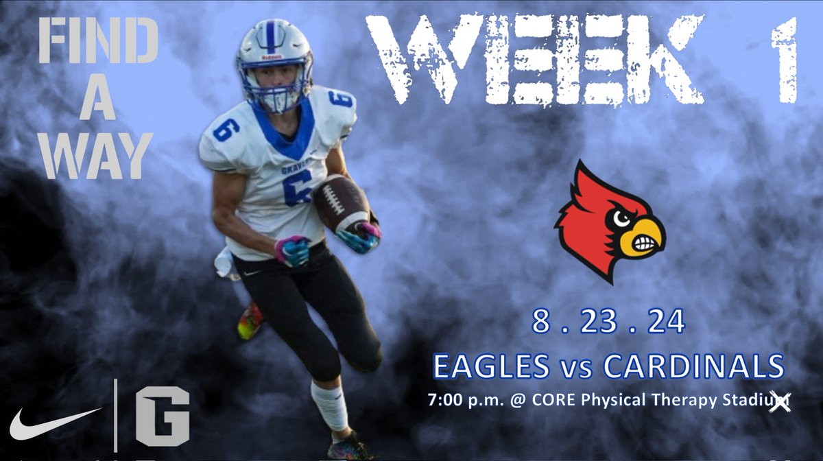 GAME DAY!!! Week 1, Battle of the Birds, and the opportunity to take the respect we deserve! Let's get it! #findaway #newera #timetotakeit #GDTBAE <a href="/gravesfootball/">Graves County Football</a> <a href="/coach_debo/">Coach_Debo</a>