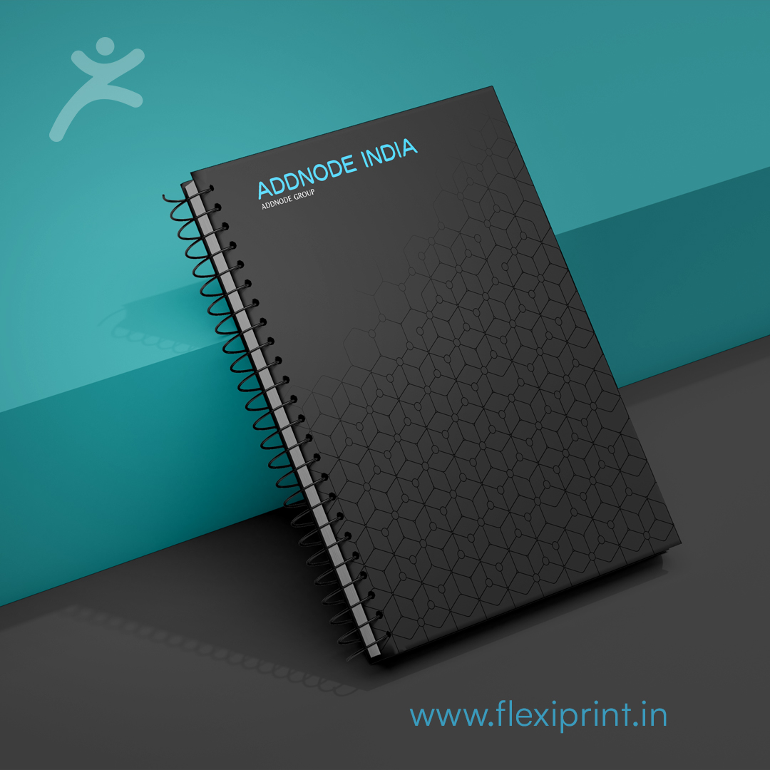 #NotebookPrinting for IT Consulting company. Cover Silk Screen Printed on recycled Black Gold 300 Gsm Board with SPOT UV and inside pages with 100 Gsm Alabaster paper &amp; Wire O binding
Visit flexiprint.in

#customnotebooks #Luxuryprinting #Corporateprinting