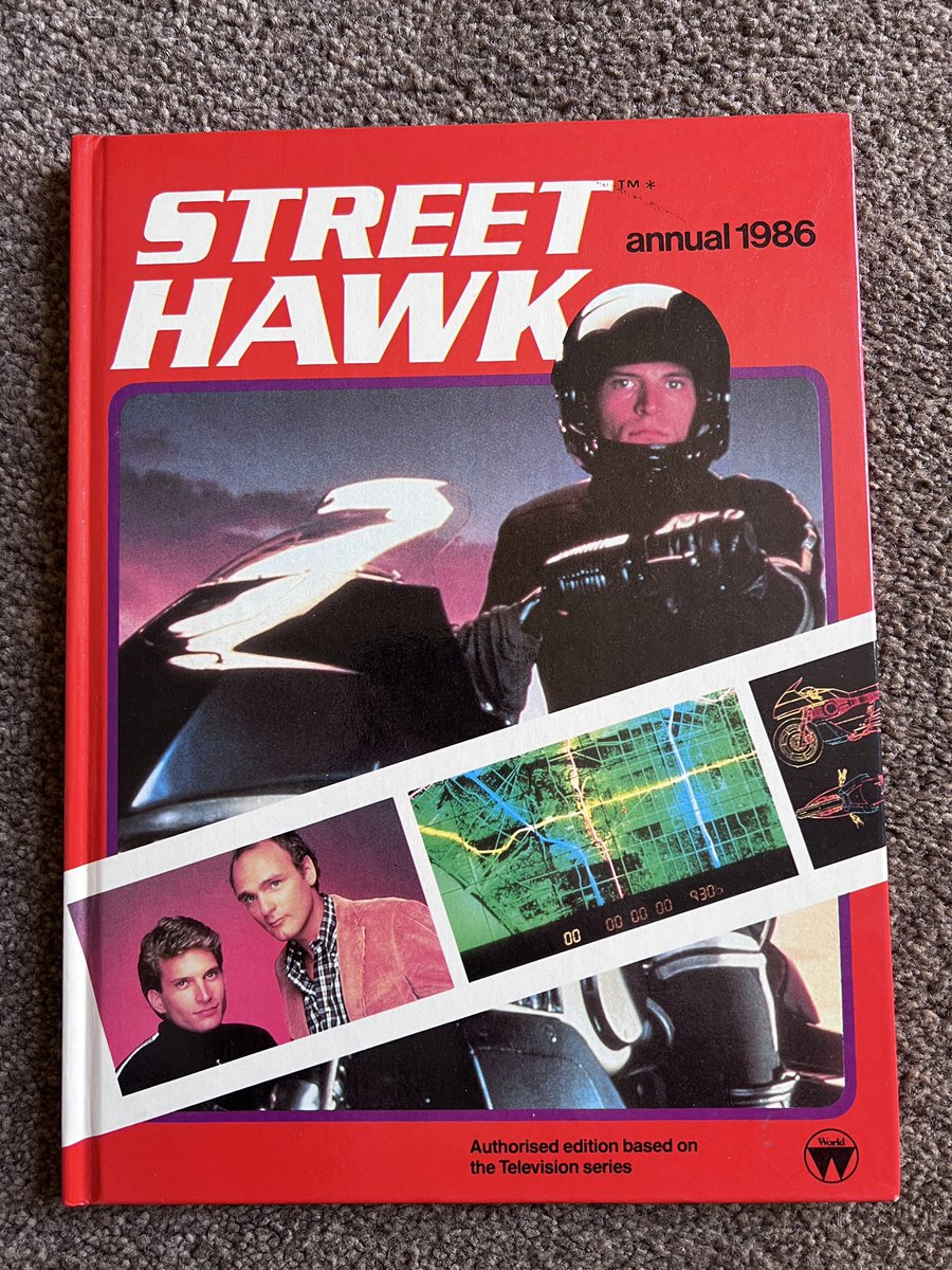 A2ZOfGaming's tweet image. Saw this and had to pick it up.  Who remembers this show Street Hawk?  

I loved this show when it was on.

#streethawk #retro