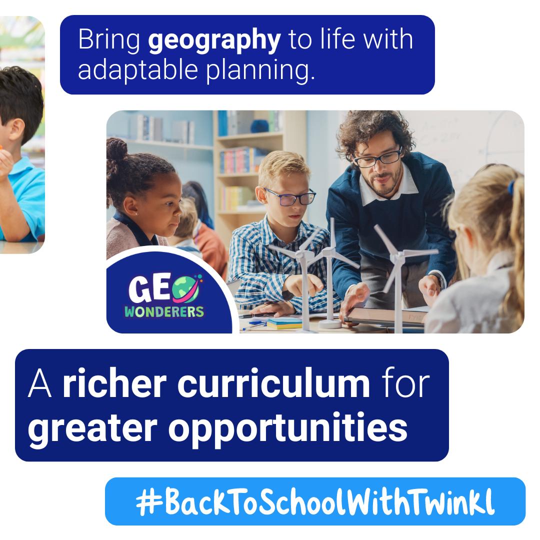 twinklresources's tweet photo. The wait is finally over! โฐ๐
Save time and streamline your planning with PlanItโs fully progressive curriculum schemes. Confidently ensure every child develops the essential knowledge, skills and concepts to meet and exceed National Curriculum aims!
#BackToSchoolWithTwinkl https://t.co/0wugrE7QN4