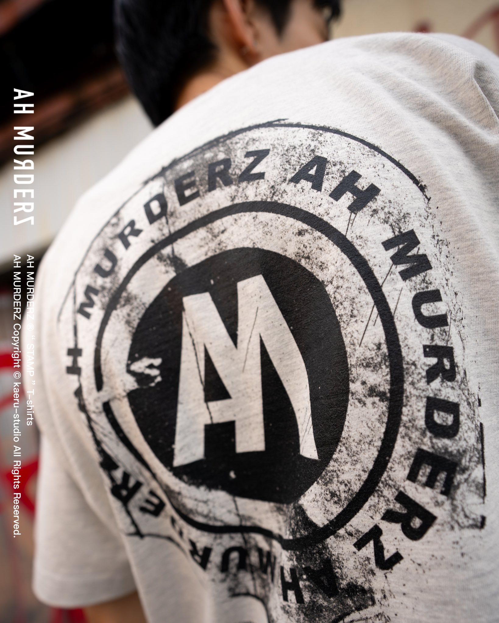 AH MURDERZ T-シャツ L アムーダーズ AH MURDERZ × CHAMPION アムーダーズ チャンピオン Tシャツ