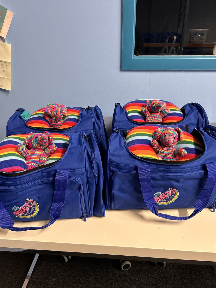 Milly's Smiles (@millys_smiles) on Twitter photo Ready for delivery to <a href="/Ward_3B/">Ward 3B @ Alder Hey</a> next week, thank you <a href="/TerriHacking/">Terri Hacking</a> for these gorgeous elephants 🎗️🌈 Ready for delivery to <a href="/Ward_3B/">Ward 3B @ Alder Hey</a> next week, thank you <a href="/TerriHacking/">Terri Hacking</a> for these gorgeous elephants 🎗️🌈
