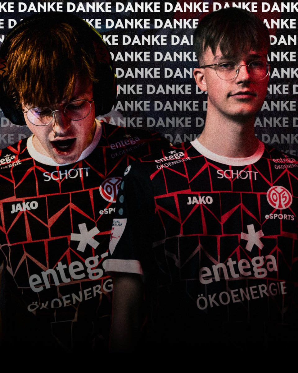 Mainz05eSports's tweet image. 𝐃𝐚𝐧𝐤𝐞, 𝐃𝐢𝐯𝐢𝐧𝐞𝐫𝐬!

Nach einem erfolgsgekrönten Jahr im 05ER eSPORTS-Trikot wird uns Max nach der Saison verlassen. Wir bedanken uns für deinen vorbildlichen Einsatz, wünschen dir alles Gute und sehen uns bestimmt schon bald auf dem virtuellen Grün wieder 🎮 (1/3)